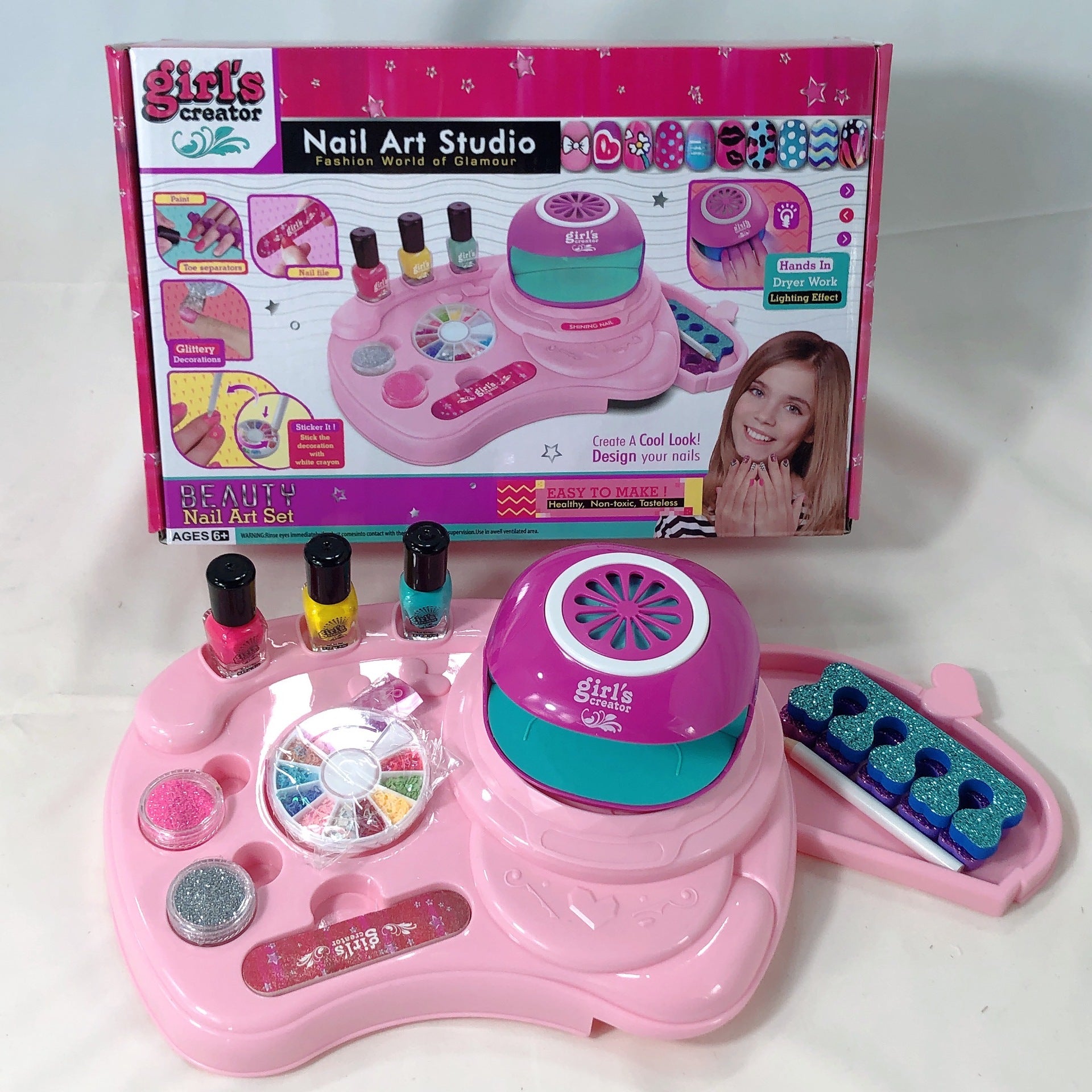 Manicure Series Play House Toys Suit