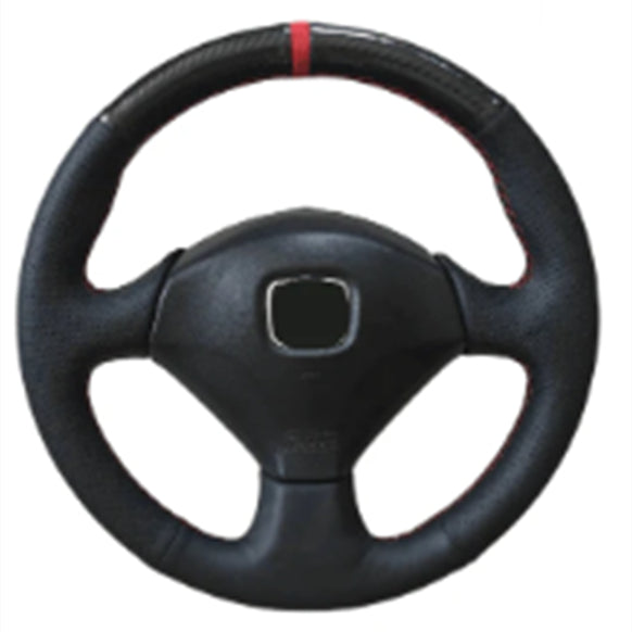 Leather Hand Sewing Steering Wheel Cover