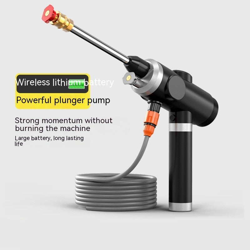 Household Portable Charging Powerful High Pressure Water Gun Wireless Car Washing Machine