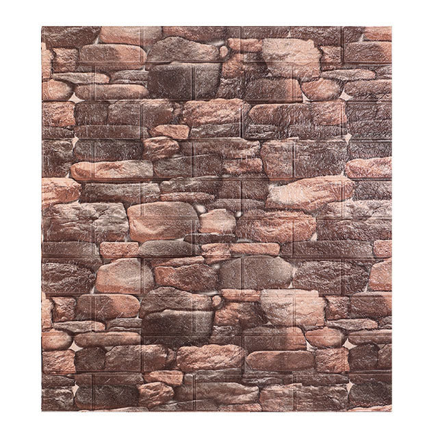 10pcs 3D Brick Wall Sticker DIY Wallpaper For Living Room