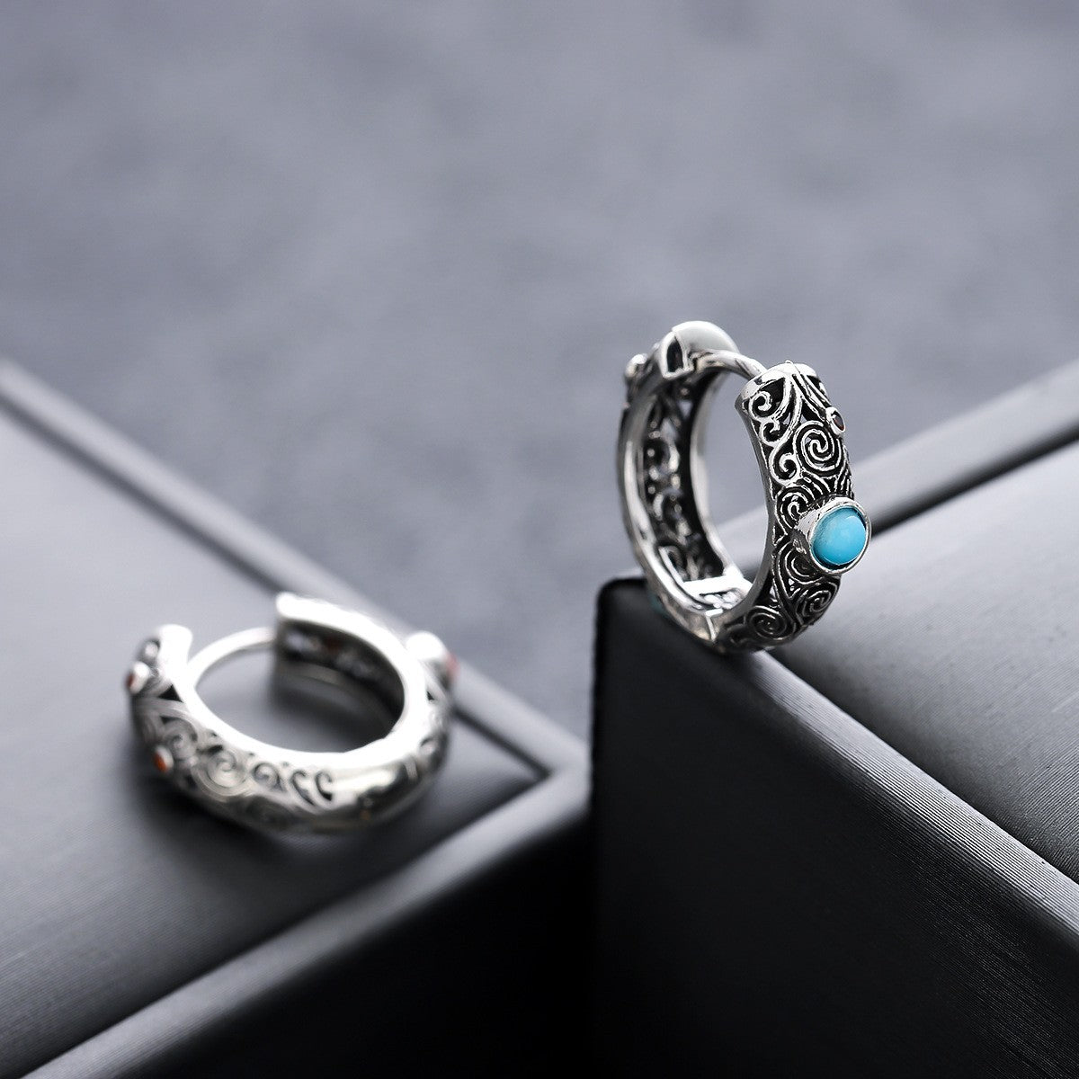 Trendy Men's Ear Studs & Ear Cuffs, High-End Unisex Earrings