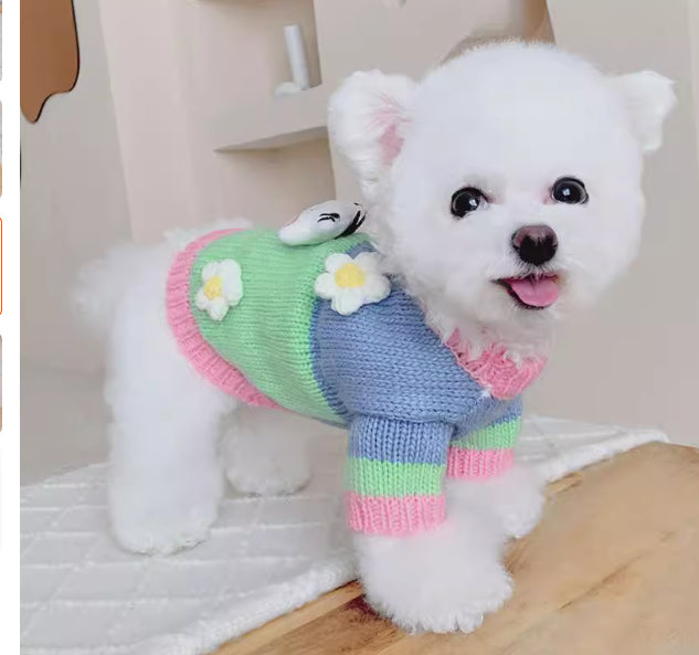 Pet Dog Autumn And Winter Clothing