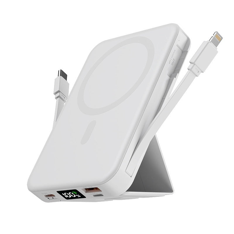 With Cable Magnetic Wireless Super Fast Charge Power Bank Large Capacity