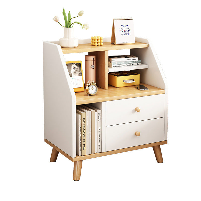 Small Rental Room Storage Bedside Cabinet