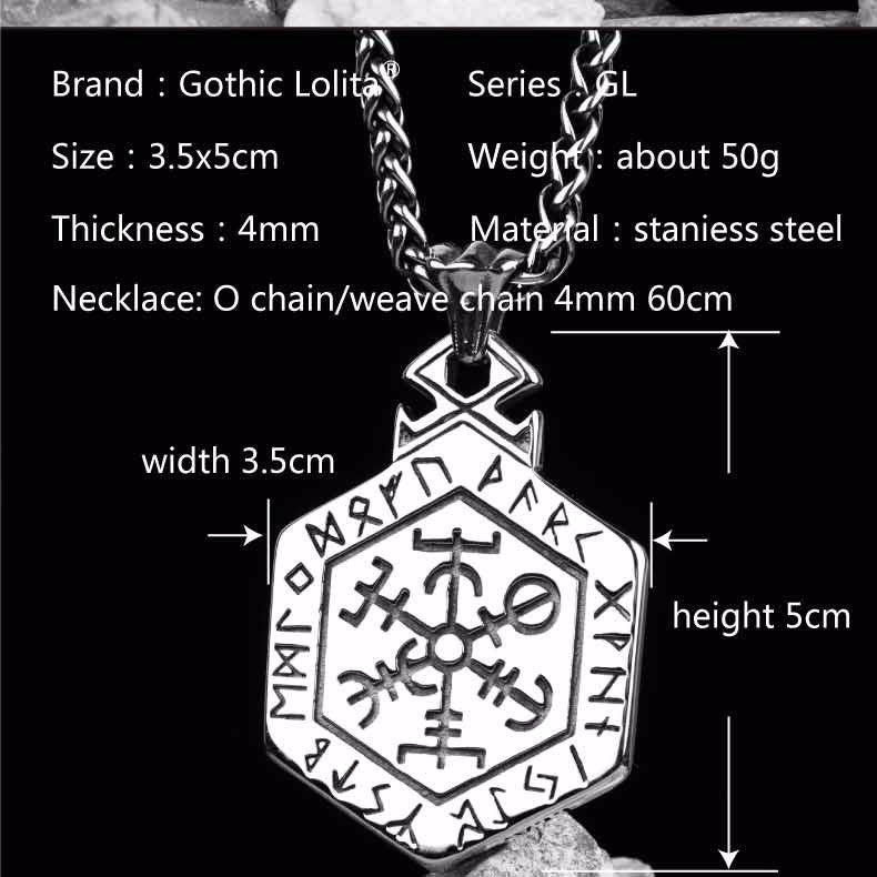 Men's Punk Hip Hop Student Pendant Vintage Sweater Chain