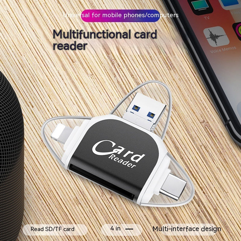 Android MicroType-c Mobile Computer Multi-functional Card Reader