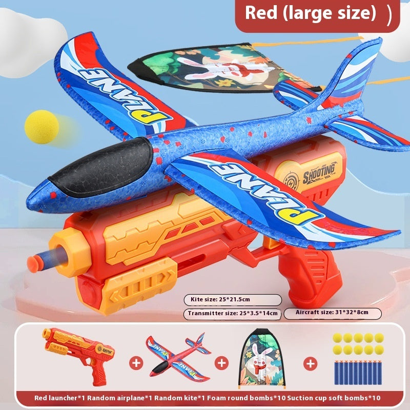 Catapult Kite Gun Children's Toy Bubble Plane