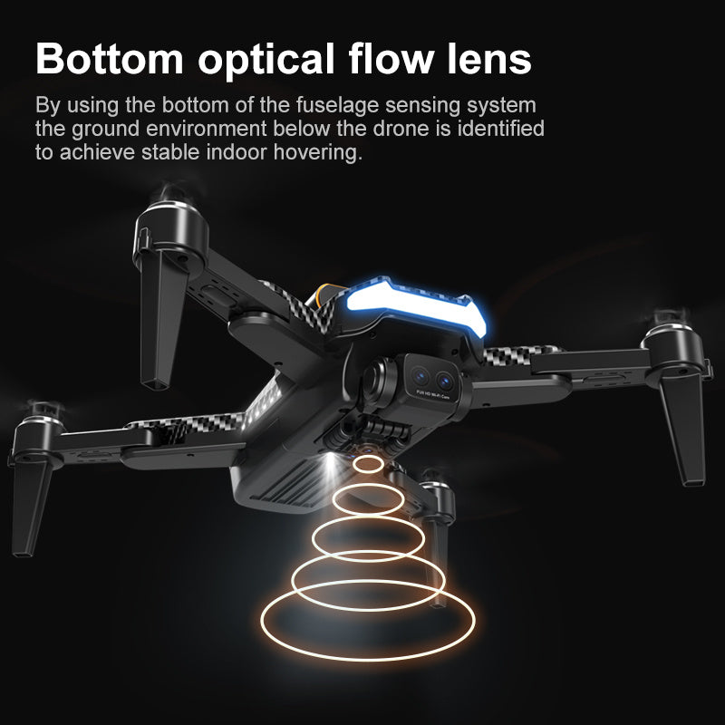 P17 Drone Retour Automatique Évitement d'Obstacles sans Balais Télécommande Photographie Aérienne Haute Définition Quadricoptère à Flux Optique