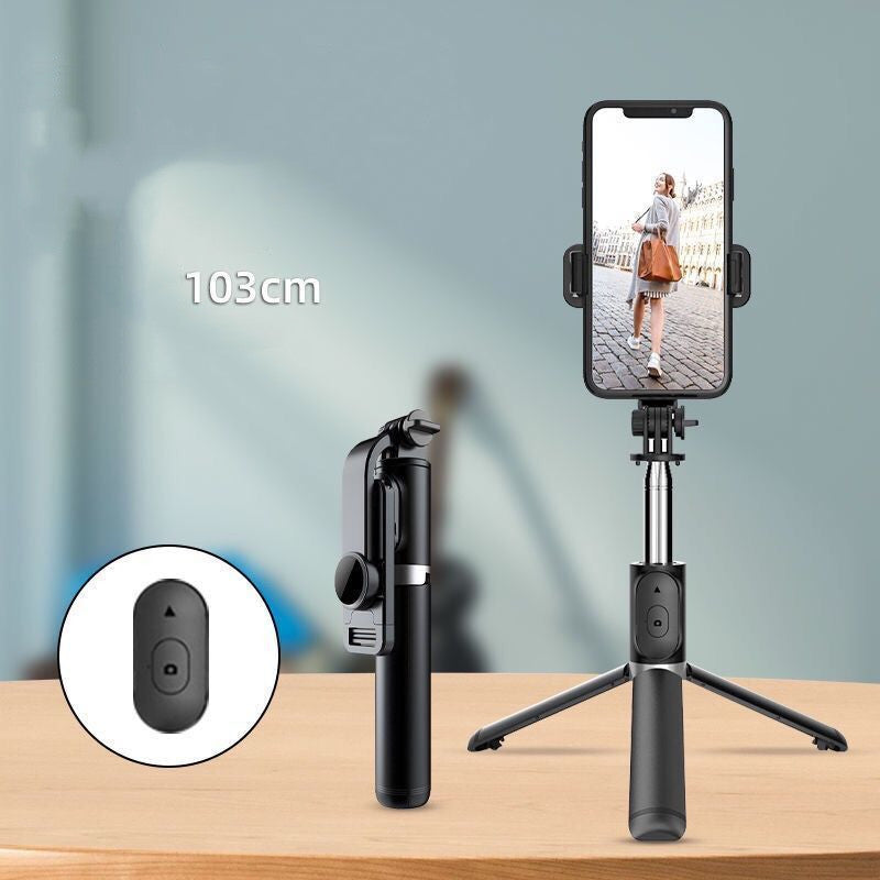 Compatible with Apple, Longer Bluetooth Selfie Stick Tripod Multi-function