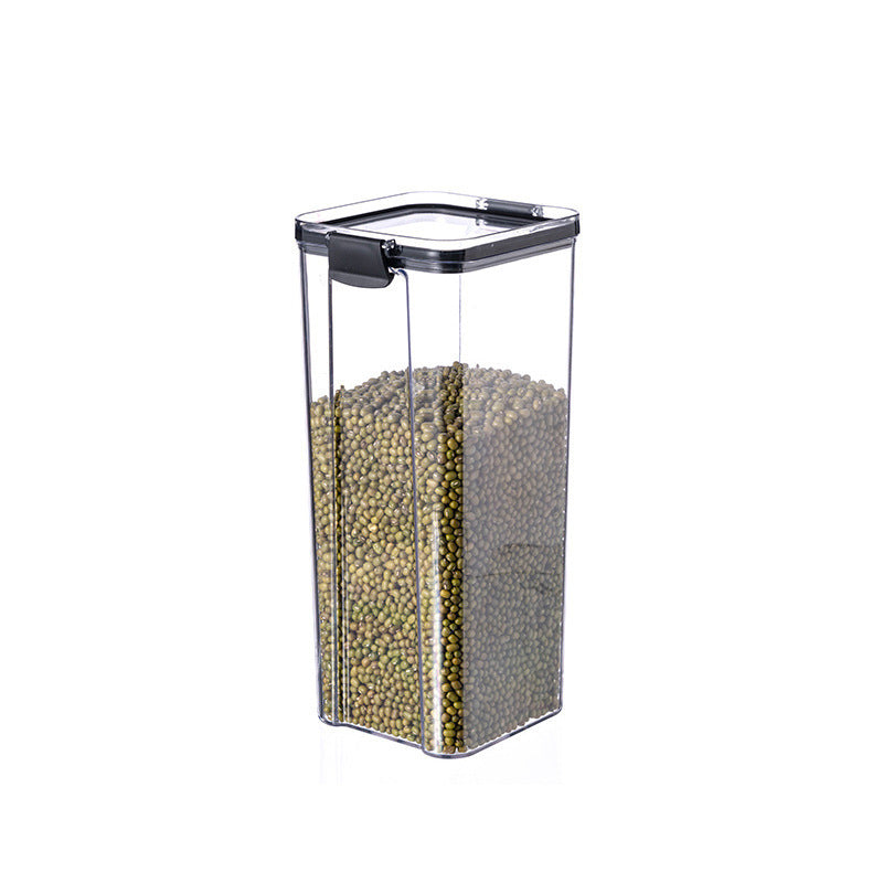 Boîte de rangement de cuisine scellée, en plastique, pour produits secs, réservoir de stockage alimentaire