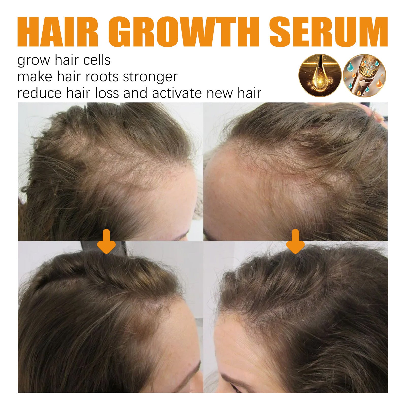 Sérum Capillaire Réparateur Croissance