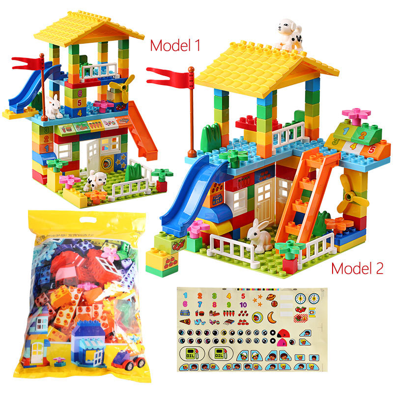 Compatible With Plastic Assembled Children's Educational Toy Blocks