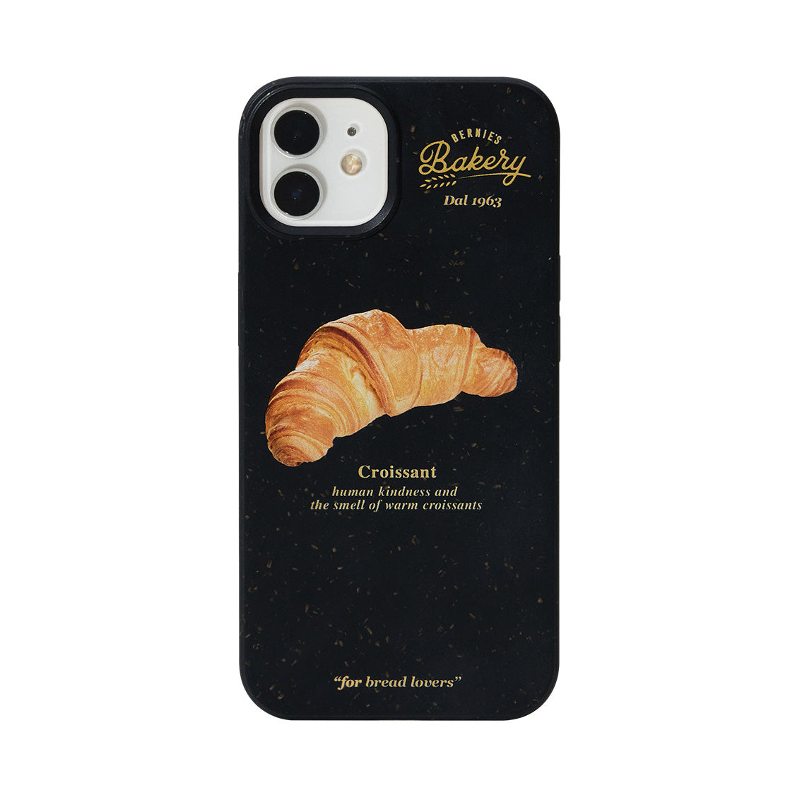 Coque de téléphone portable biodégradable Croissant