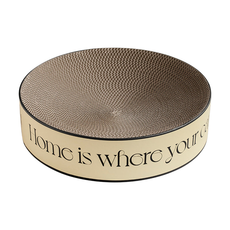 Round Corrugated Paper Wear-resistant Cat Scratching Board