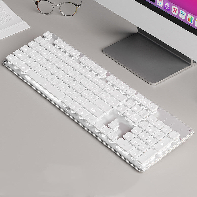 Home Office Fashion Silent Wired Mechanical Keyboard
