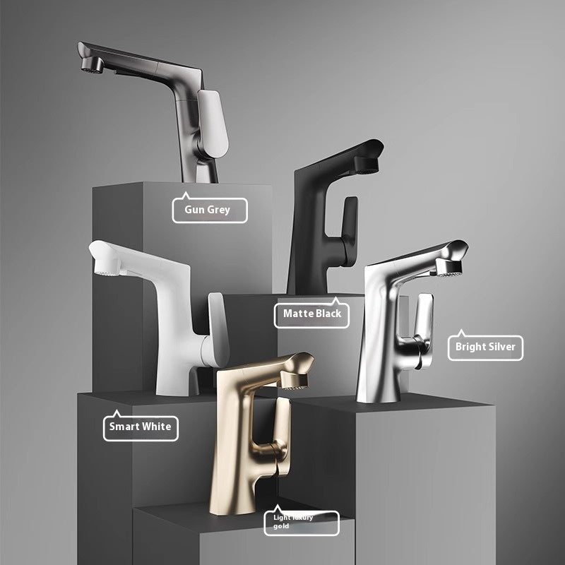 Washbasin Faucet Lifting Pull-out Type