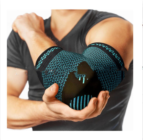 Sports Elbow Guard Nylon Jacquard Fitness Elbow Pads