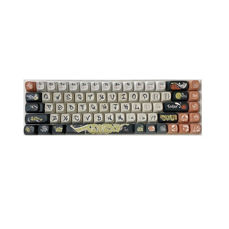 Mechanical Keyboard Original Theme Thermal Sublimation Process Keycaps