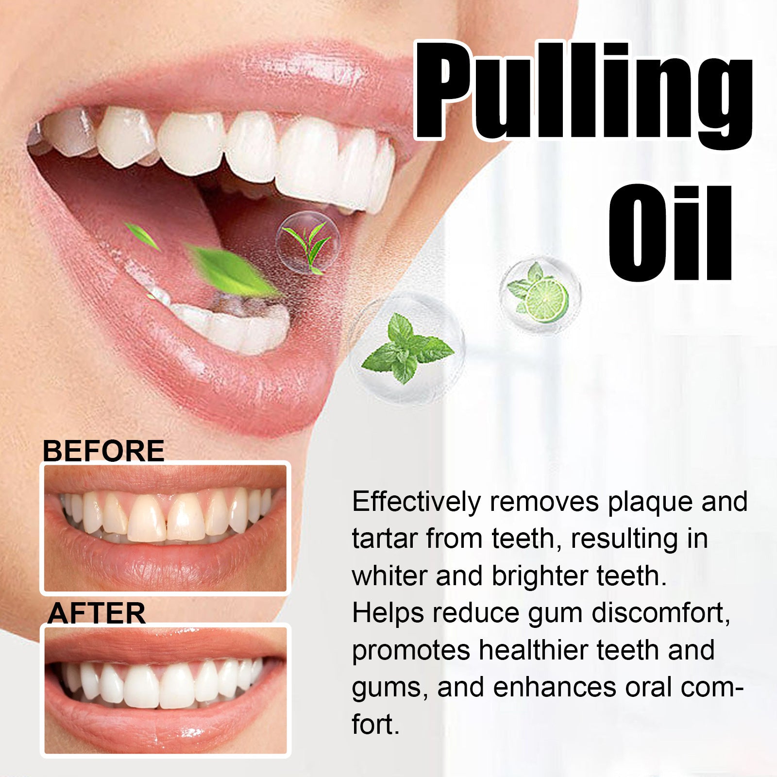 Beautiful Tooth Clean Oral Odor Mouthwash