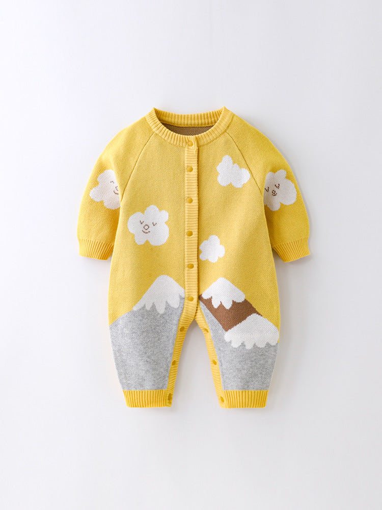 Baby Fashion Casual Long Sleeve Jumpsuit