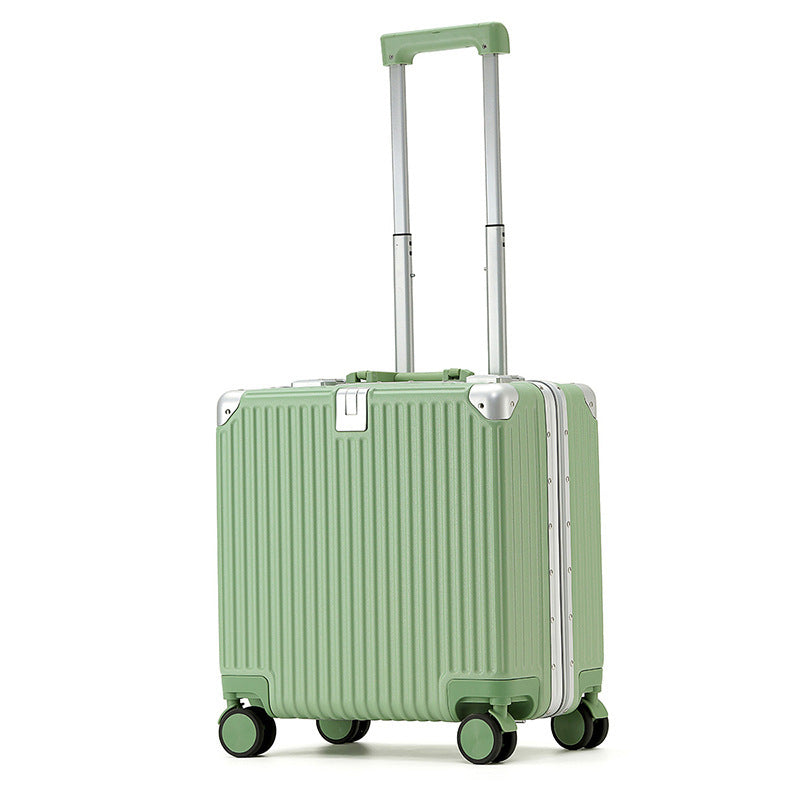 Multi-functional Aluminum Frame 18-inch Trolley Case Small
