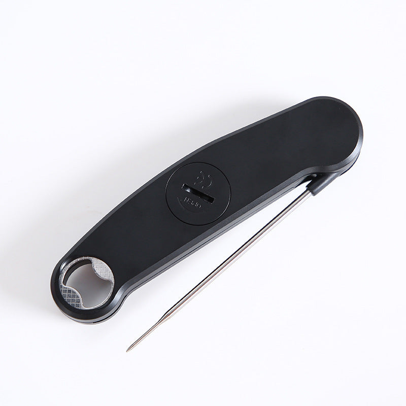 Folding Food Barbecue Meat Thermometer LED Display