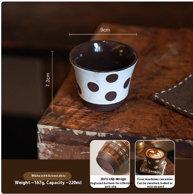 Vintage Ceramic Coffee Cup Good-looking Japanese Style