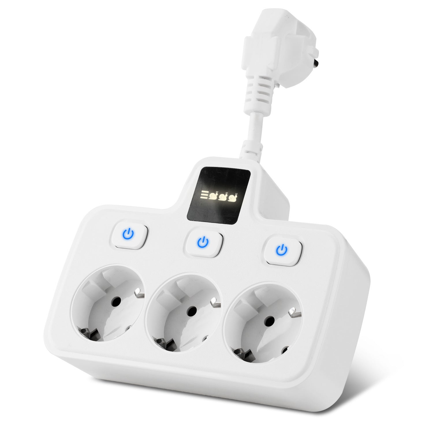 European-style Special Hole Conversion Socket 3-hole Power Strip