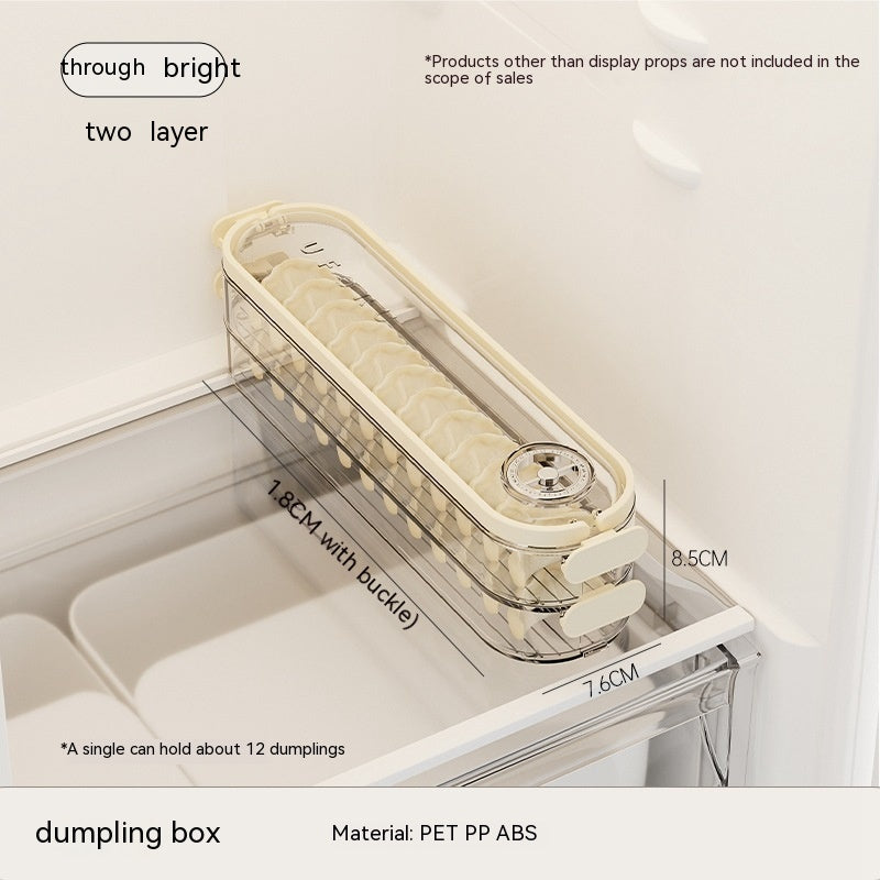 Gap Instant  Dumpling Storage Box Refrigerator Household Food Grade