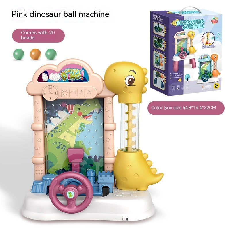 Dinosaur Board Game Bean Machine Electric Cycle Children's Educational Toys
