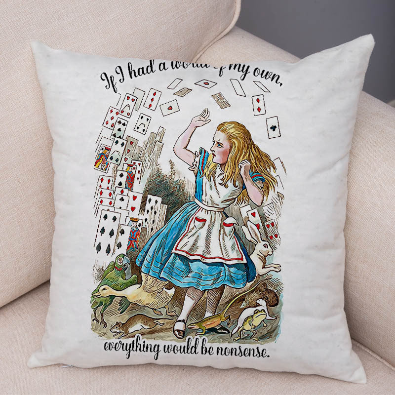 Cartoon Animal Home Sofa Pillow Cushion Cover Digital Printing