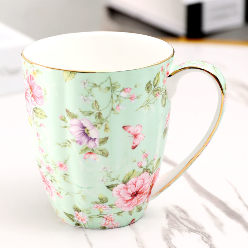 Coffee Ceramic Tea Cup Suit