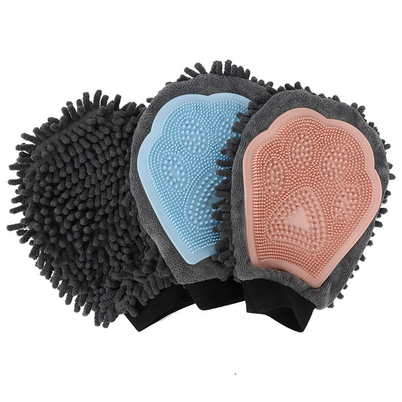Pet Bath Dual-Sided Cleaning Massage Brush