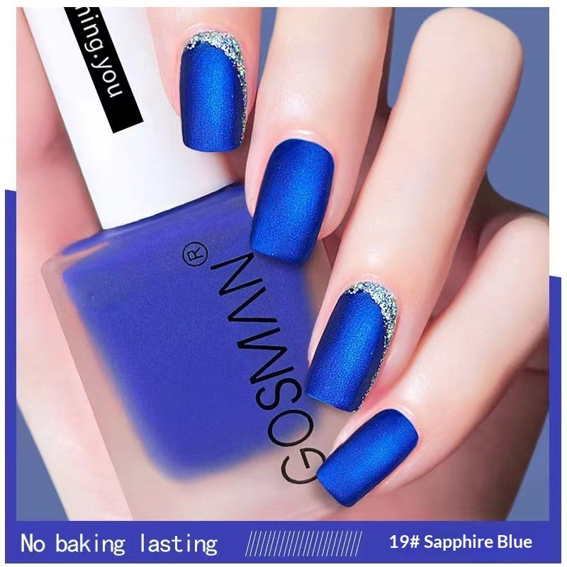 Quick-dry Matte Nail Polish, Non-peel