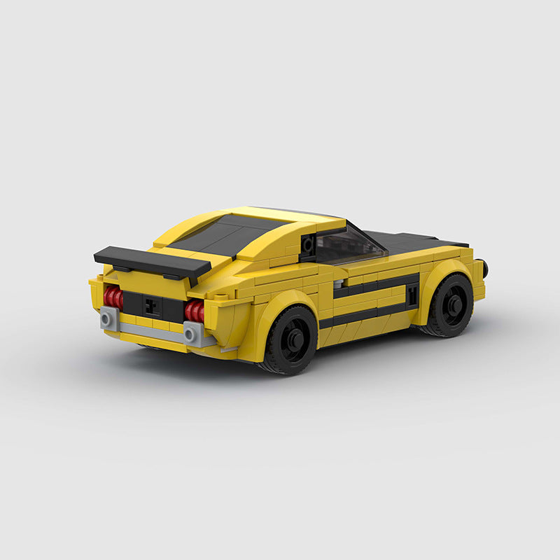 Small Particle Racing Moc Model Educational Education Assembling Children's Building Blocks Toys