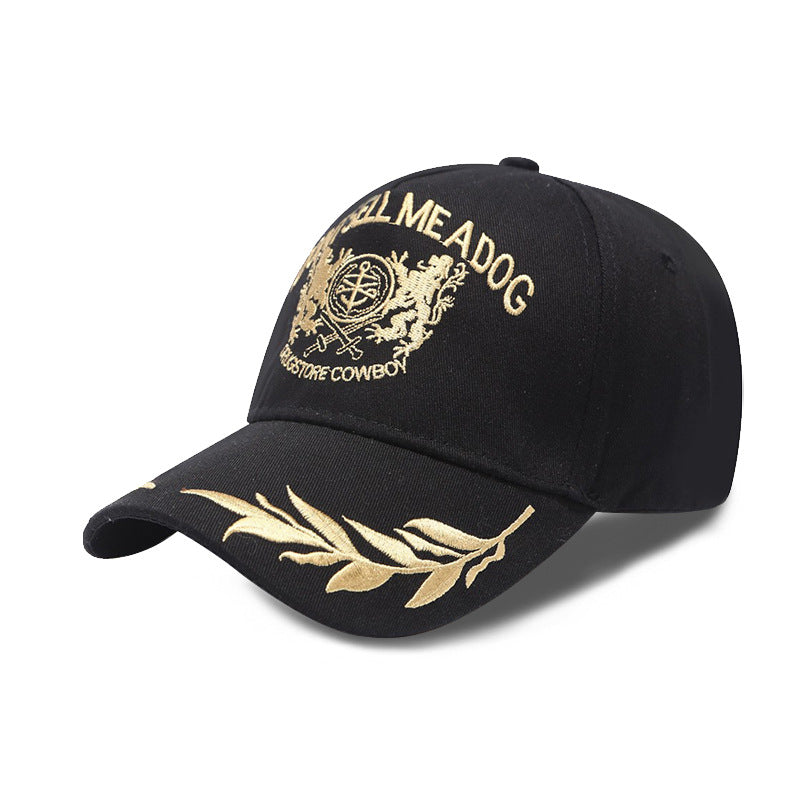 Men's Summer Wheat Embroidered Baseball Cap