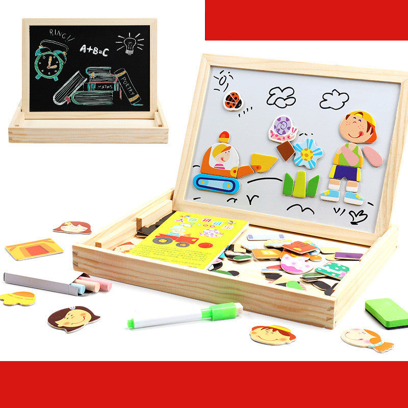 Character Five Senses Magnet Early Learning Educational Toys