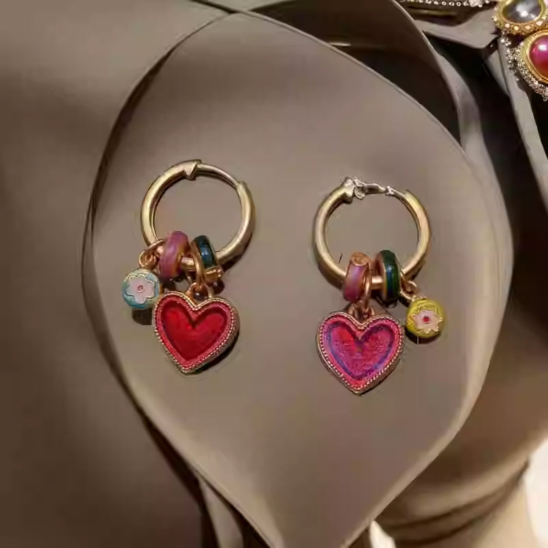 Light Luxury Temperament Niche Irregular Twisted Texture Earrings