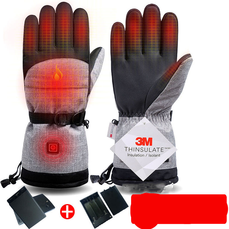 Winter Warming Full-finger Heating Electric Heating Gloves