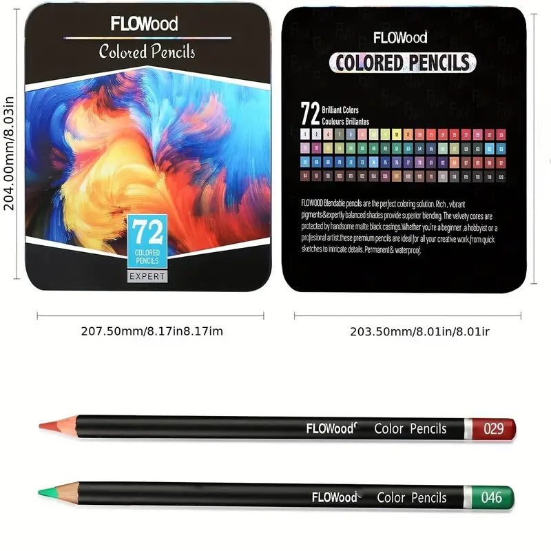 4872160-Color Colored Pencil Drawing Set