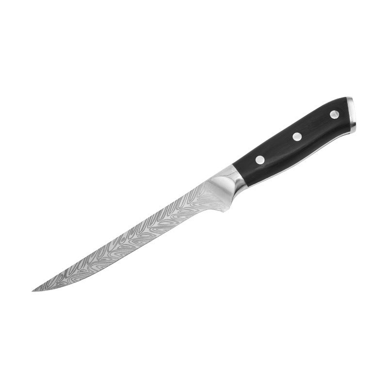 Hand Forged Color Wood Handle Kitchen Knife