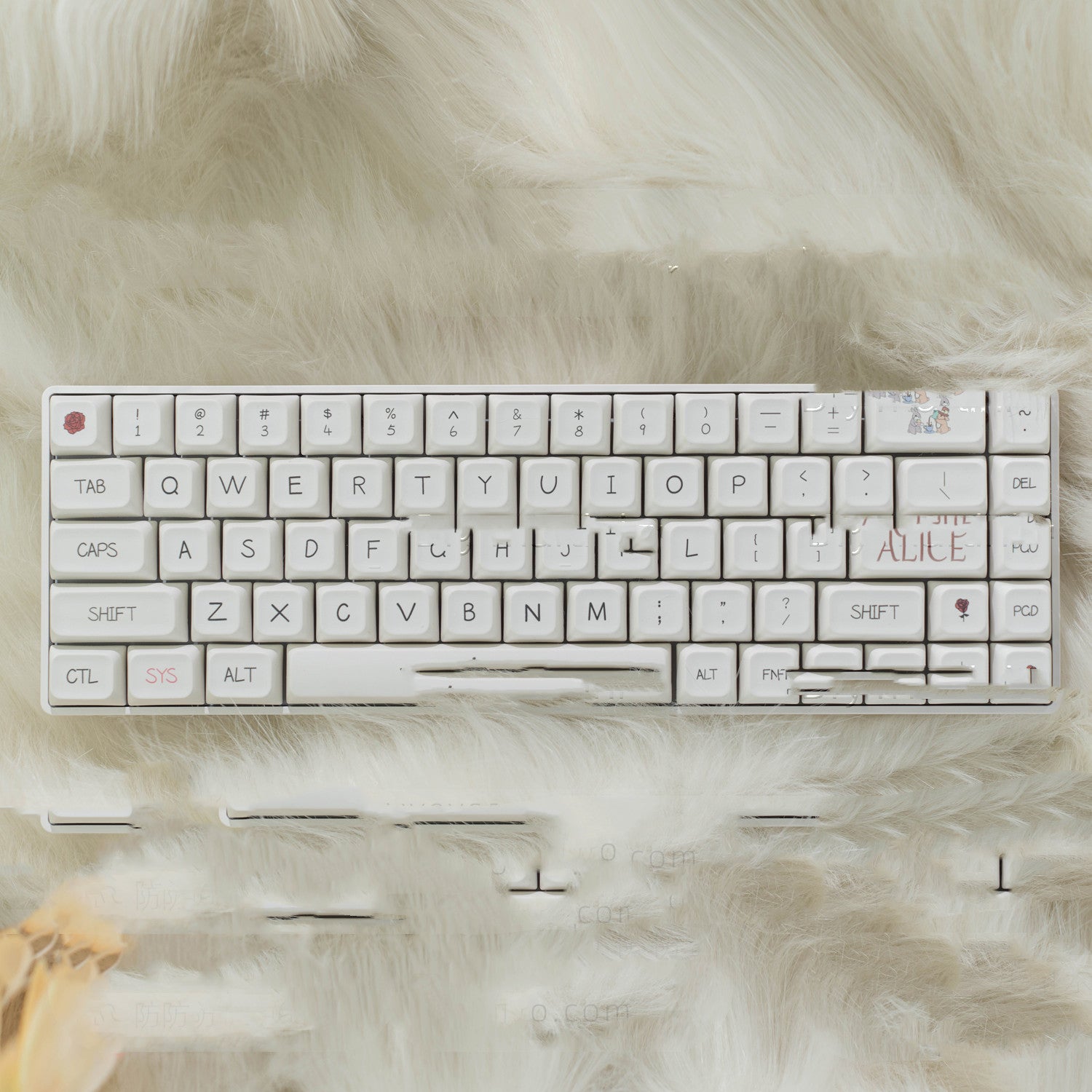 Transparent Tri-mode Kit RGB Silent Mechanical Keyboard