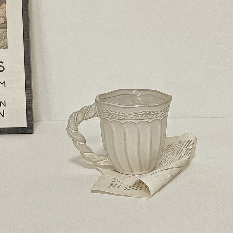 Home Fashion Simple Ceramic Coffee Cup