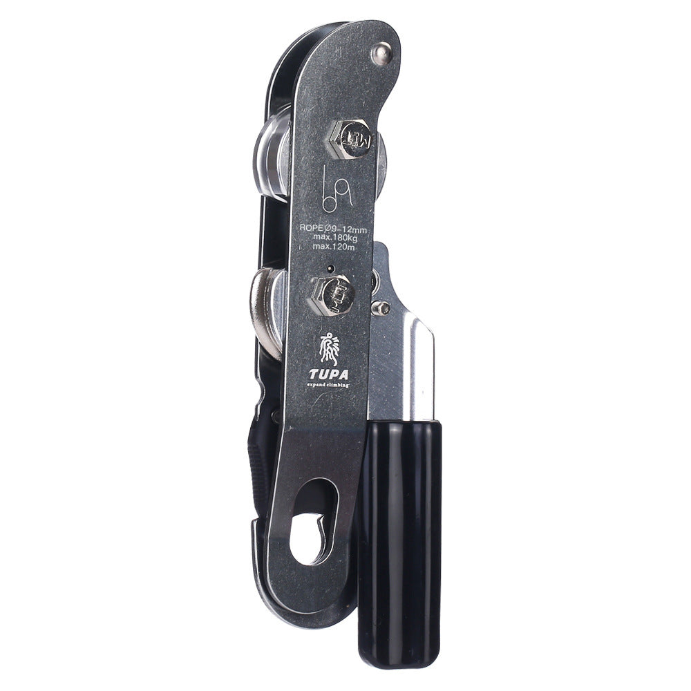 Automatic Manual Descent Device For Rock Climbing