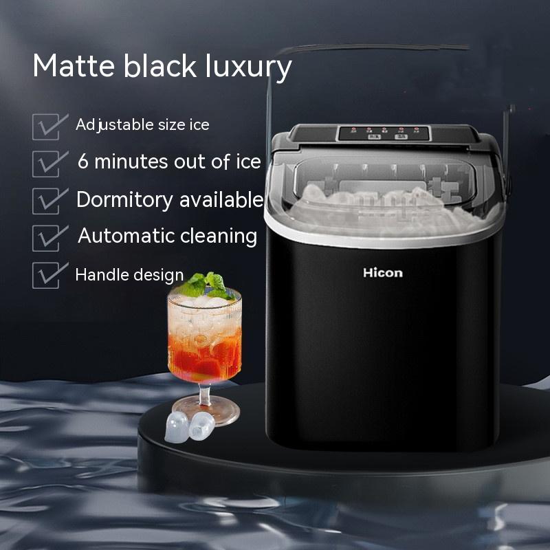 Machine à glaçons compacte pour usage domestique, remplissage manuel d'eau pour salon de thé