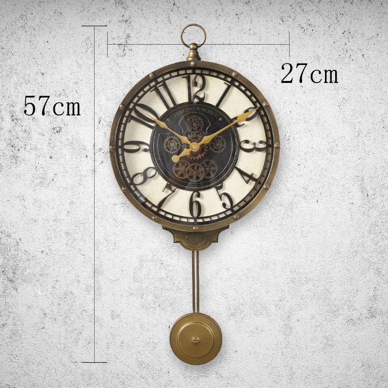Wall Clock Home Modern Living Room Fashion Decoration Retro