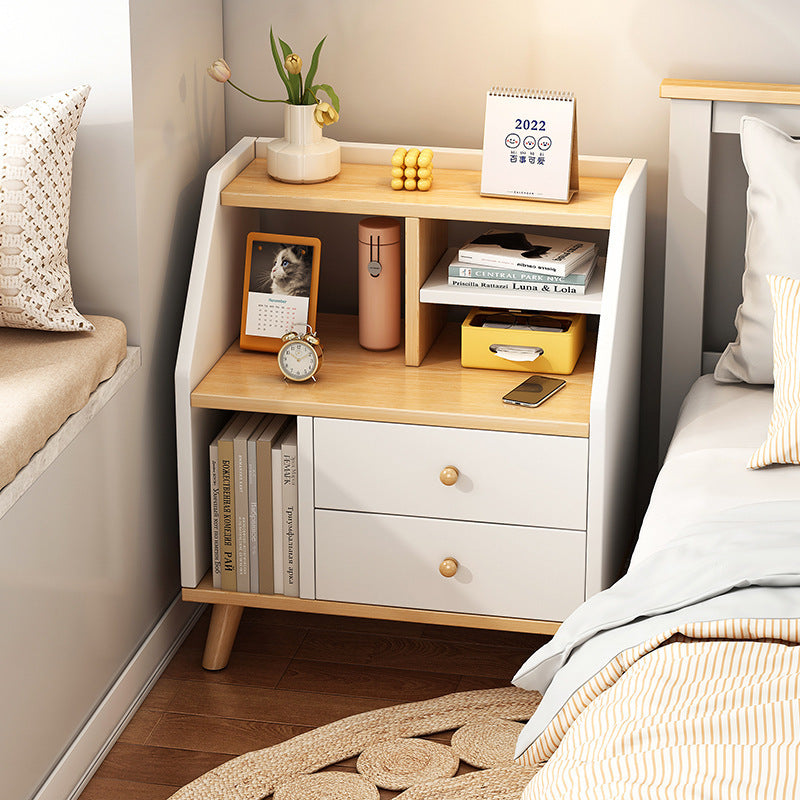 Small Rental Room Storage Bedside Cabinet