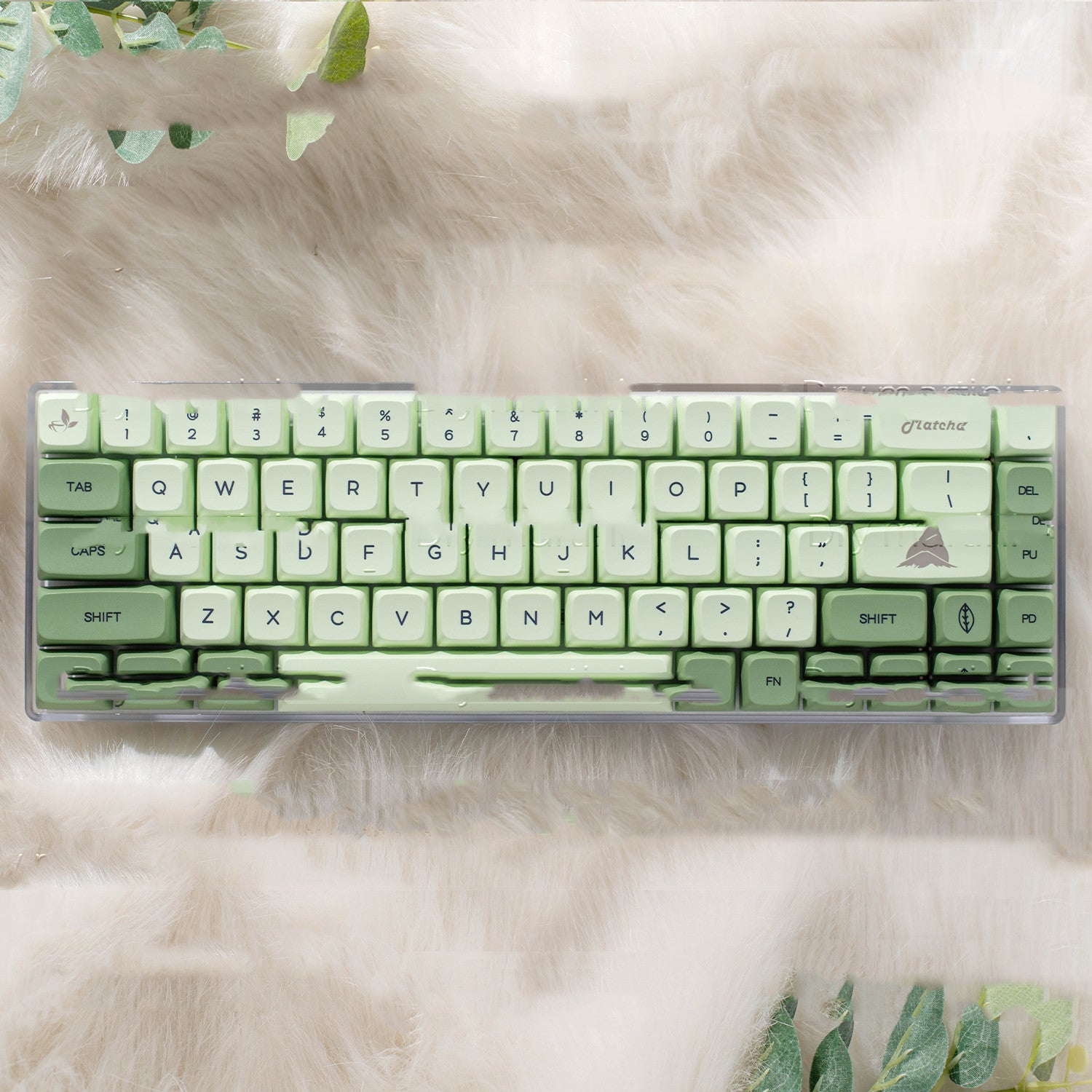 Transparent Tri-mode Kit RGB Silent Mechanical Keyboard