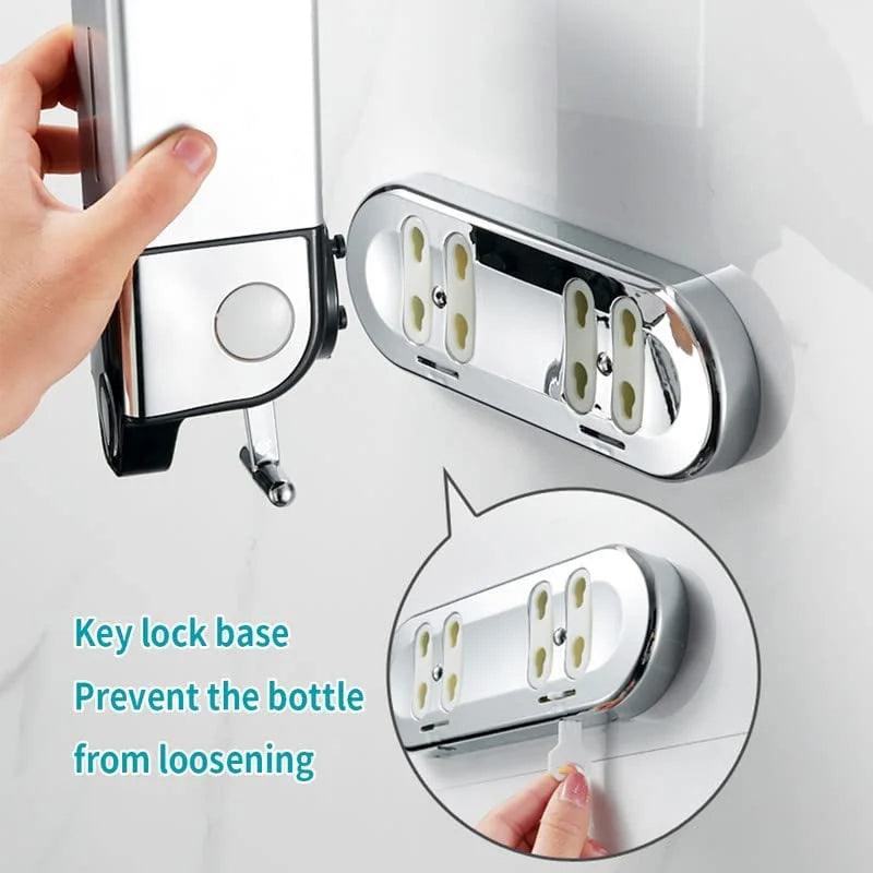 Household Toilet Manual Pull Rod Soap Dispenser