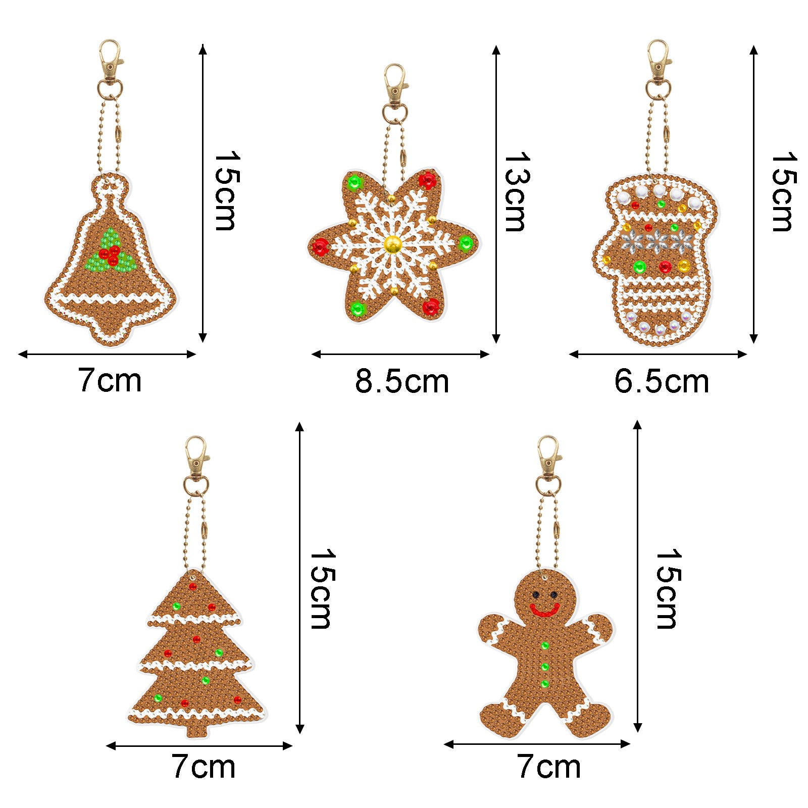 Diamond Painting Keychain Cute Cartoon